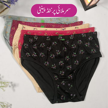 Summer Malai Printed Panty